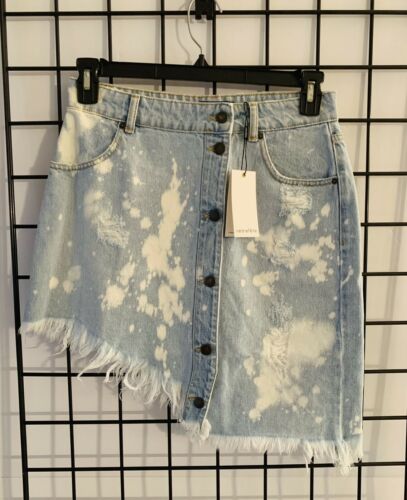 Retrofete Stone Bleach Skirt - Fresh Stock Dated February 2026