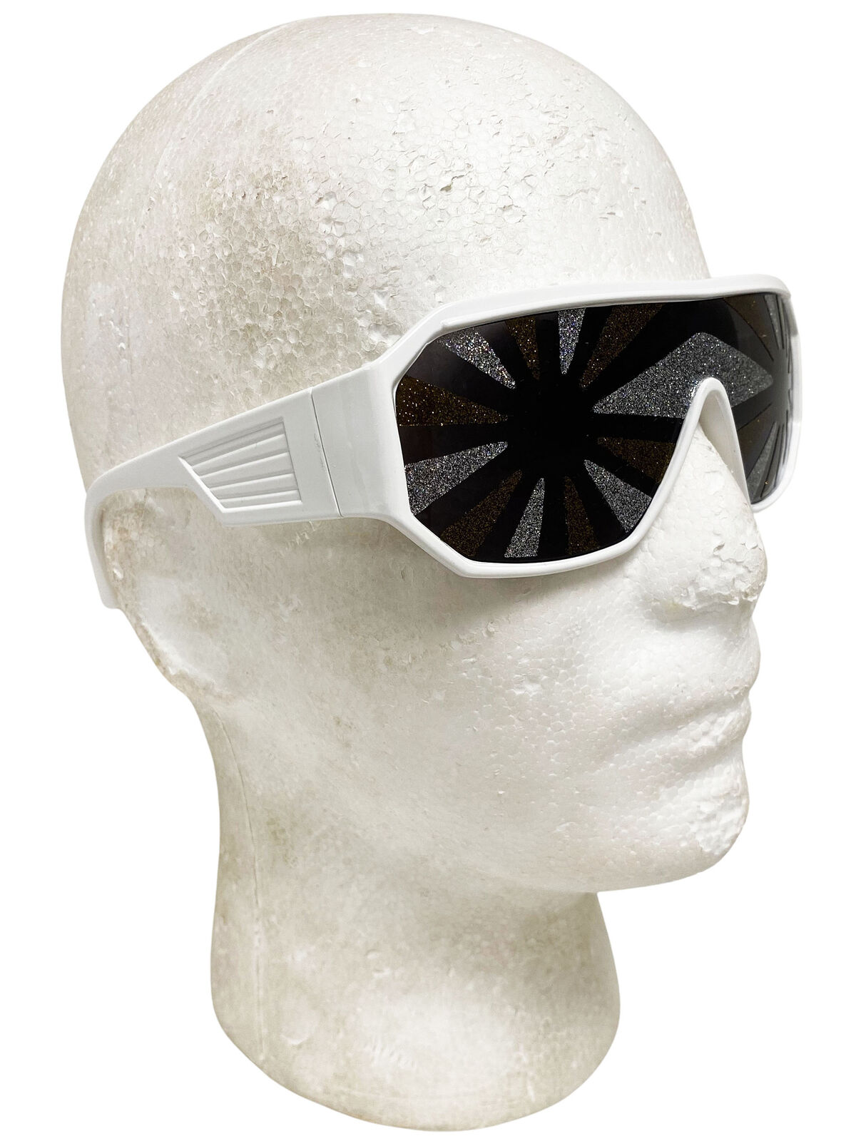 Macho Man Gold Silver Starburst Sunglasses Randy Savage Costume Red Wrestler - Fresh Stock Dated February 2026