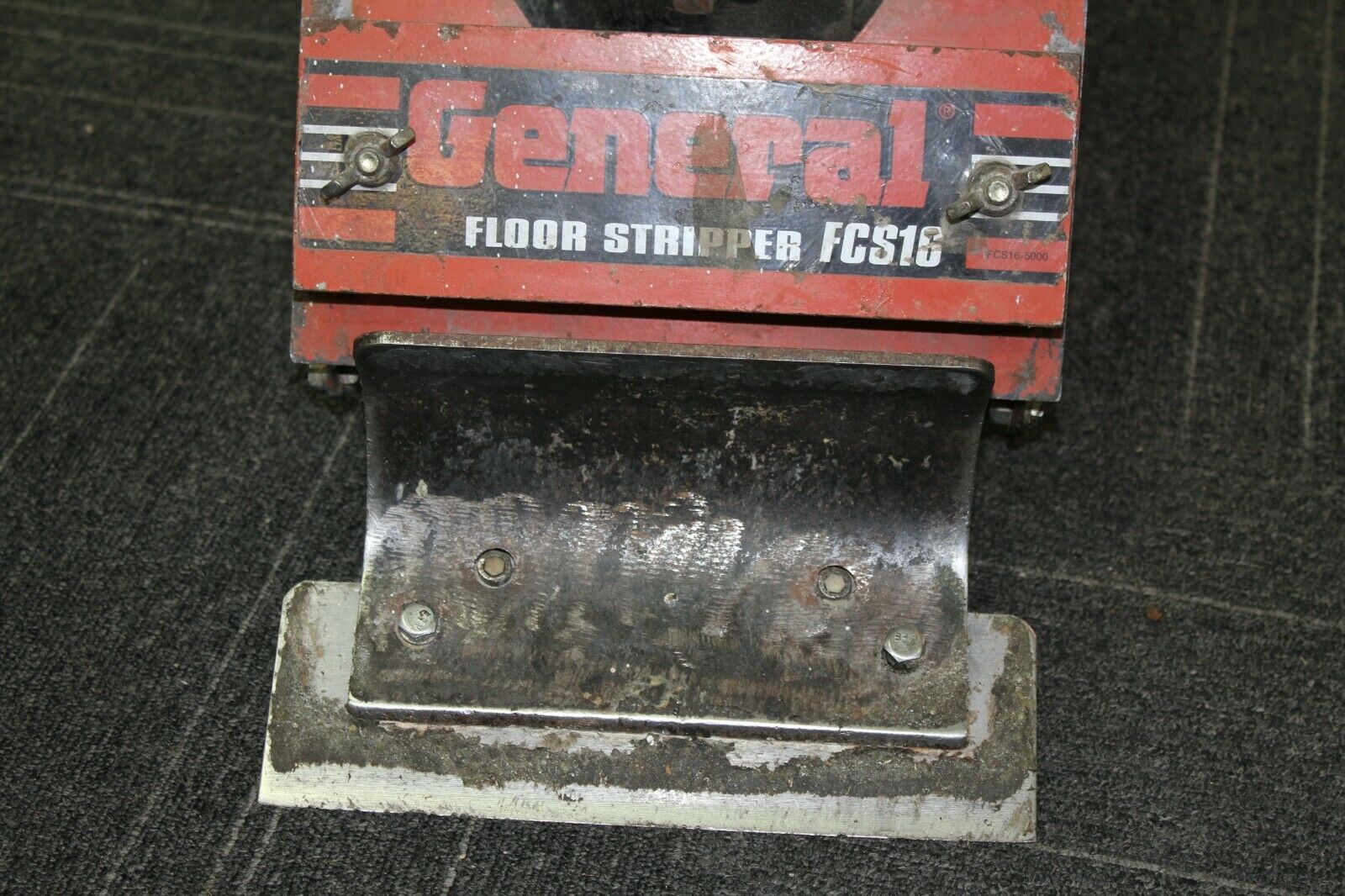 General Equipment FCS16 Electric Floor Stripper Scraper 120V w/ Extension Cord - Fresh Stock Dated February 2026