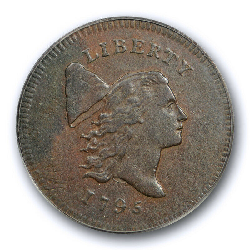 1795 1/2C Liberty Cap Half Cent PCGS AU 53 About Uncirculated OGH CAC Approved ! - Fresh Stock Dated February 2026