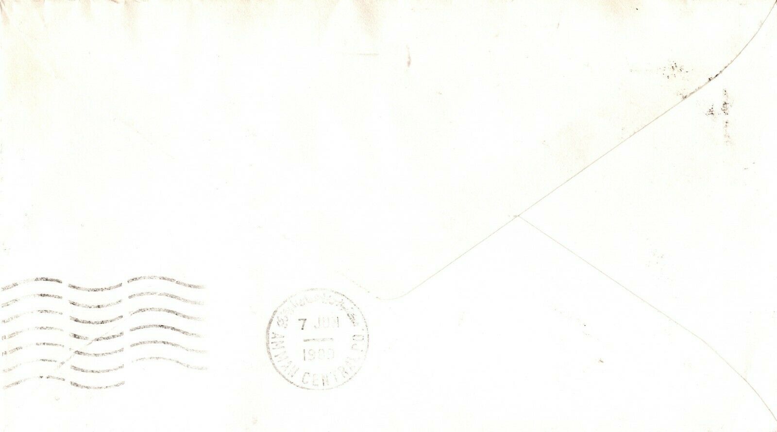 JAMAICA 1989 COVER SENT TO AMMAN JORDAN THREE STAMPS CHURCH, FLOWERS HARD TO GET - Fresh Stock Dated February 2026