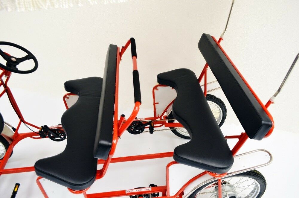 Four Person Surrey Cycle - 4 Wheel Surrey Bike - 4 Person Bicycle - Quadricycle - Fresh Stock Dated December 2025