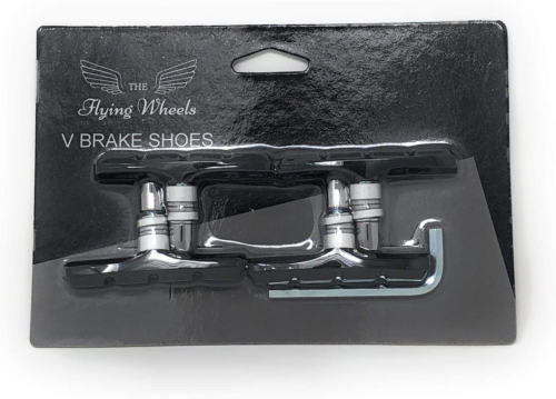 Mongoose Bicycle Brake Pads Durable Curve Design Fits Most Bikes Black - Fresh Stock Dated February 2026