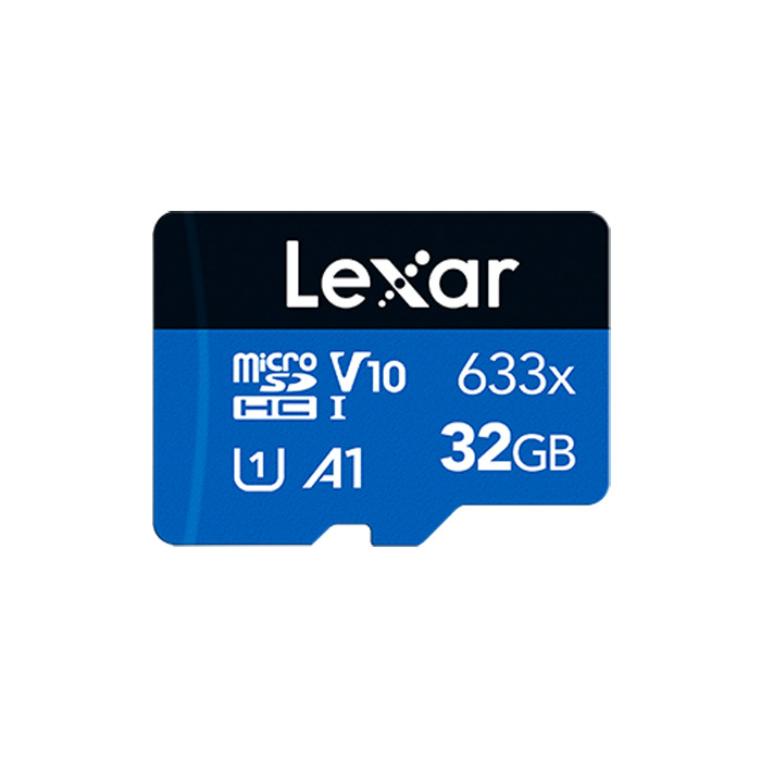 Lexar High-Performance 633x microSDHC/microSDXC UHS-I 32GB Memory Card - Fresh Stock Dated February 2026