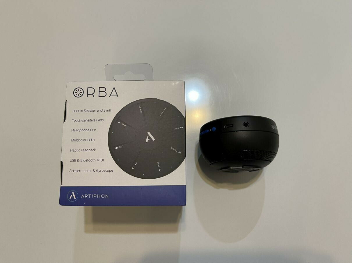 Artiphon Orba handheld synthesizer - Fresh Stock Dated February 2026