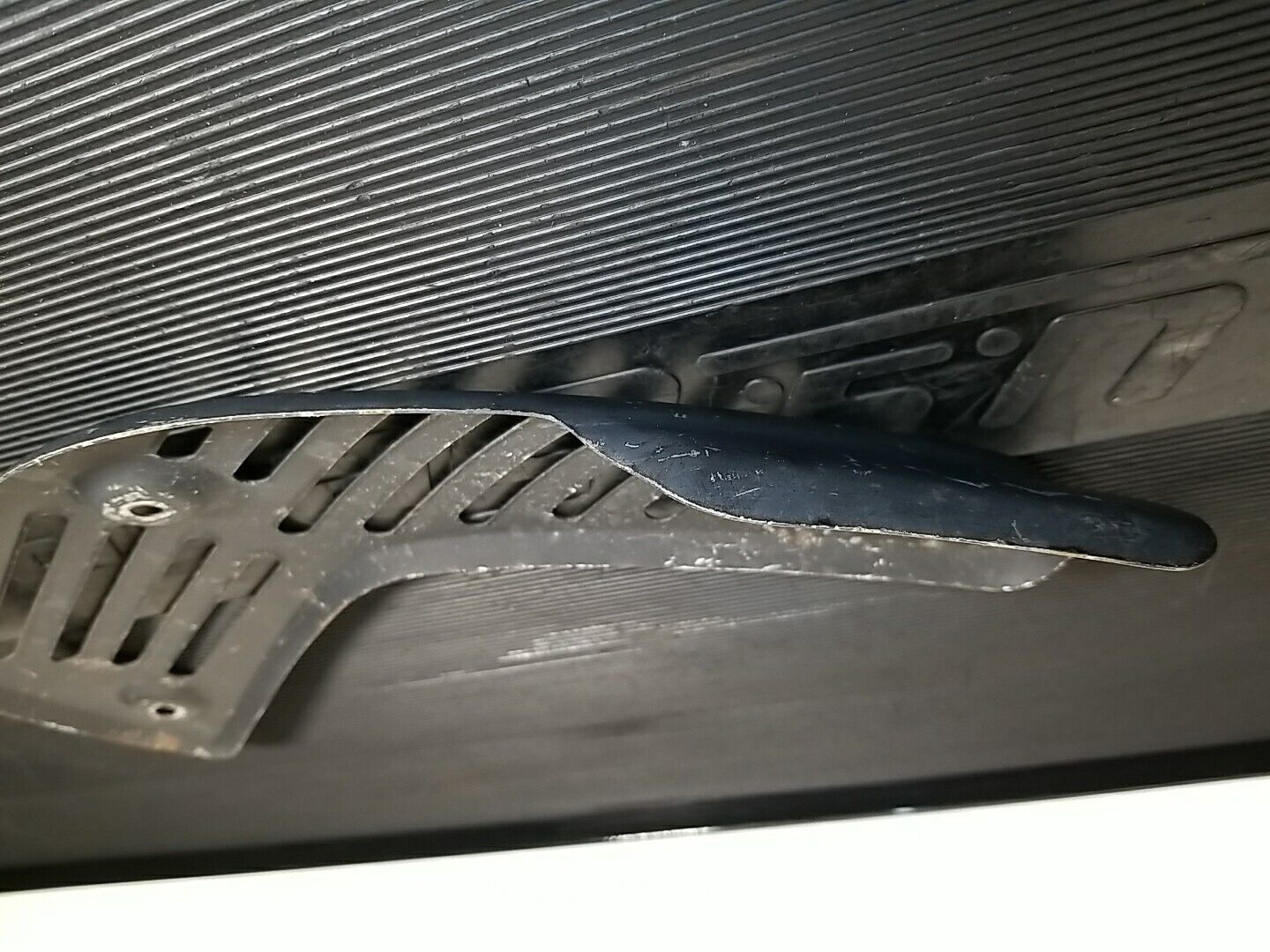 1986-1989 Honda TRX 250R used Exhaust Heat Shield 18319-HB9-003 - Fresh Stock Dated February 2026