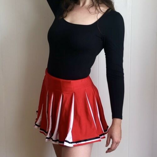 red 90s cheerleader skirt - Fresh Stock Dated December 2025