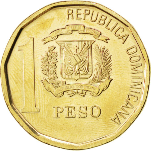 [#87392] République Dominicaine, 1 Peso 2008, KM 80.2, KM 80.2 - Fresh Stock Dated December 2025