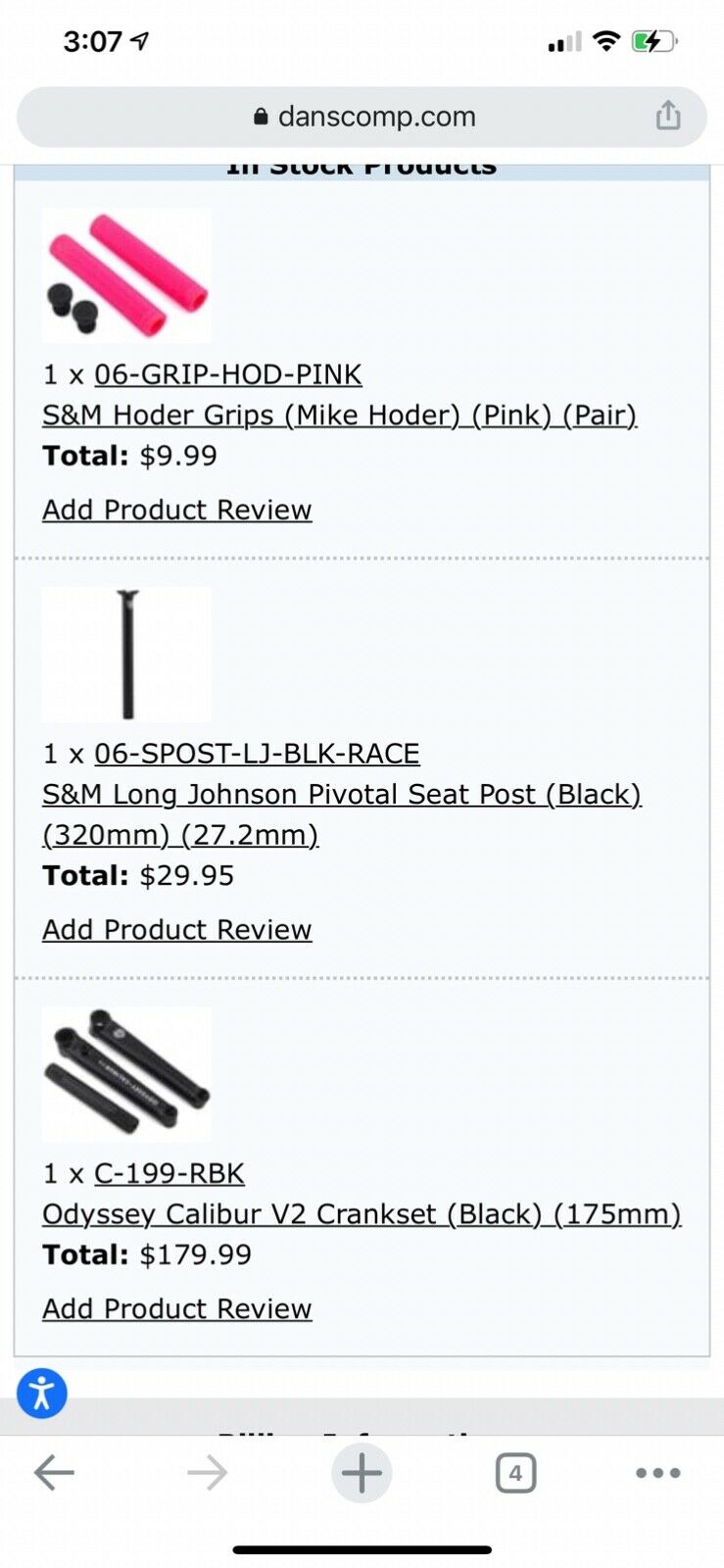 S&M Hucker Custom BMX Complete GSport Odyssey - Fresh Stock Dated February 2026