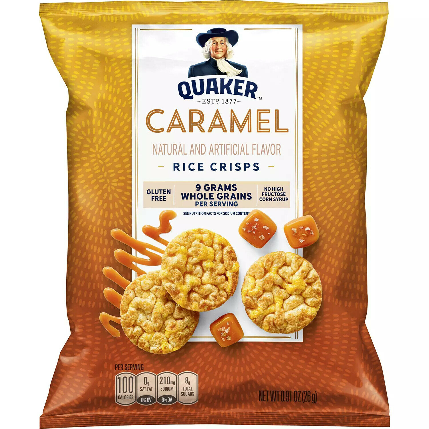 Quaker Rice Crisps Variety Pack (36 pk.) GREAT VALUE & SERVICE!! - Fresh Stock Dated December 2025