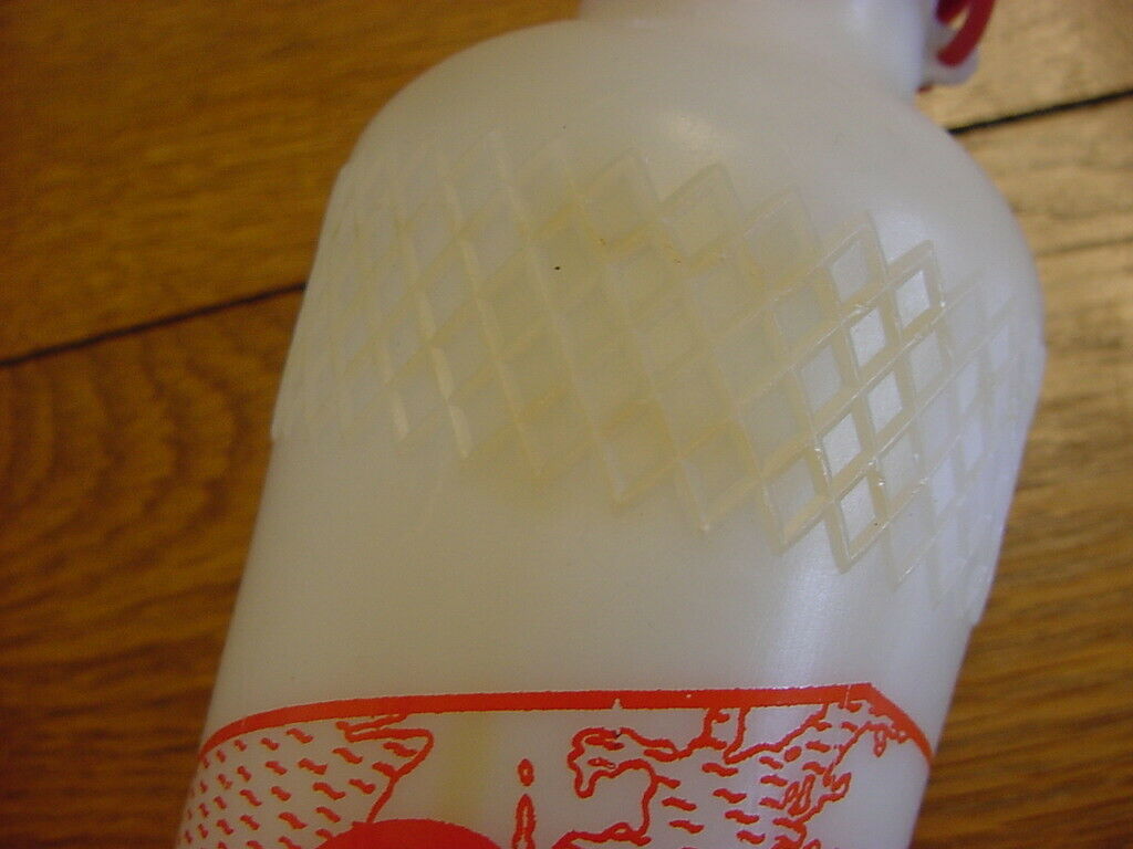 Vintage Bicycle Coloral Water Bottle and Cage NICE - Fresh Stock Dated December 2025