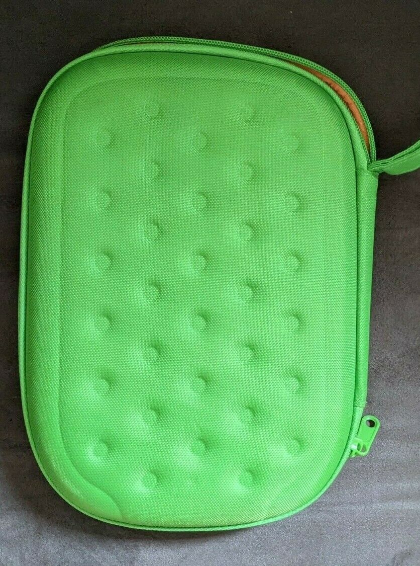Leap Frog Leap Pad Ultra CASE ONLY Green Orange Carrying Cover for Games 7