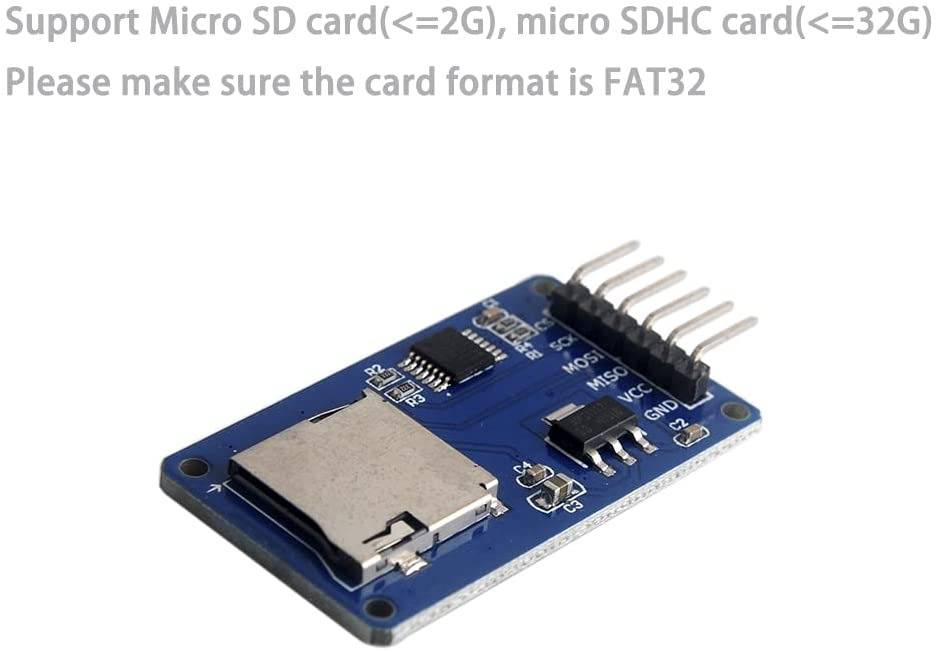 Geekstory SD Card Module Mini TF Adapter Reader and Write Module... - Fresh Stock Dated February 2026