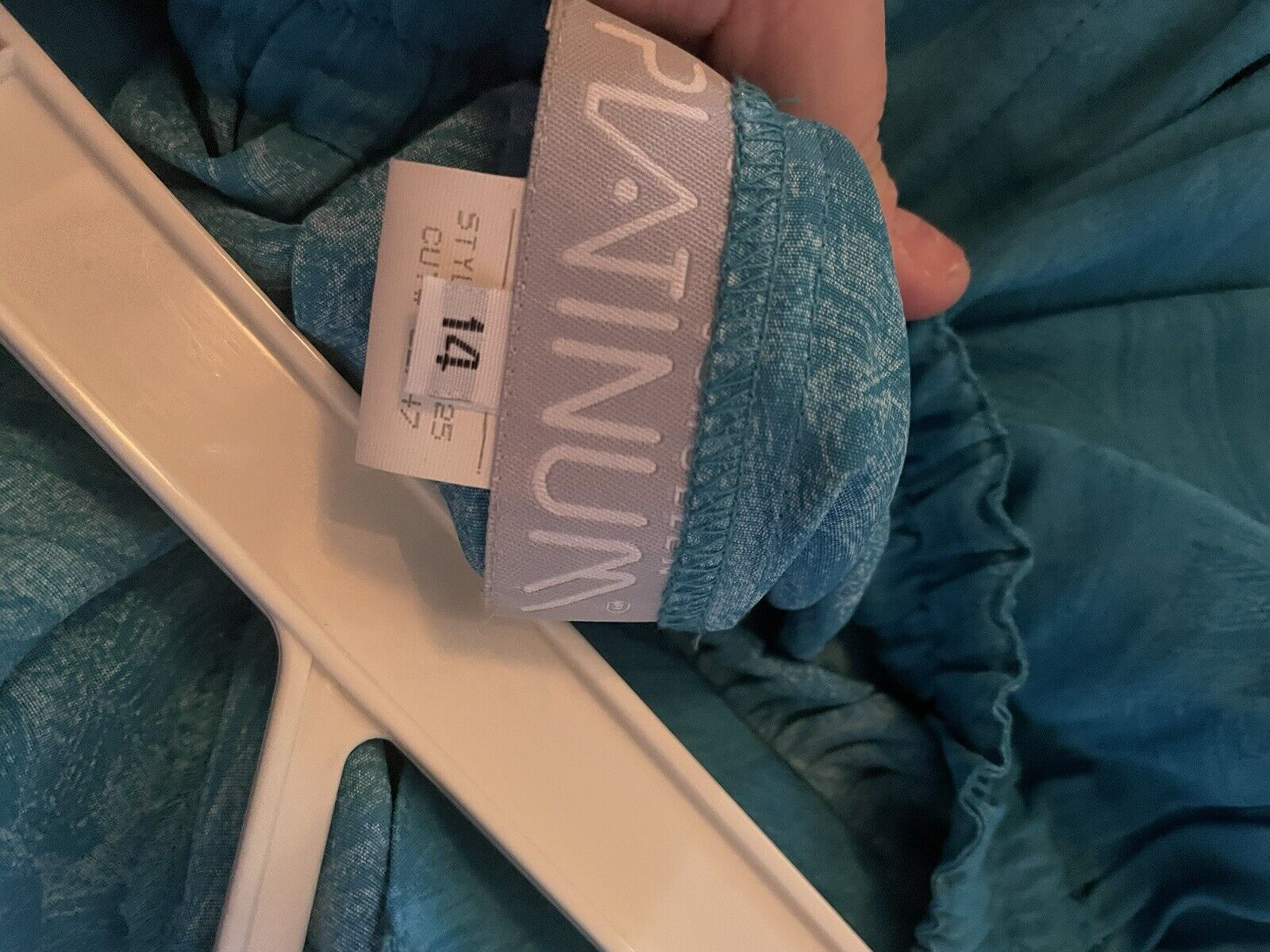 Lot of 2 Platinum Dorothy Schoelen skirt size 14 shirt large vintage retro - Fresh Stock Dated March 2026