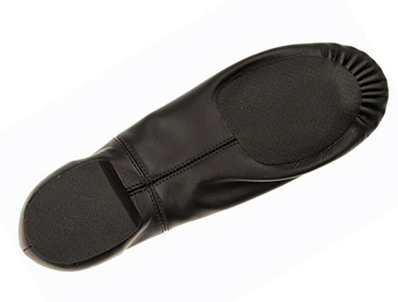 ABT Little Girls Spotlights Neoprene Jazz Shoes Black Leather Size 13 US NEW - Fresh Stock Dated December 2025