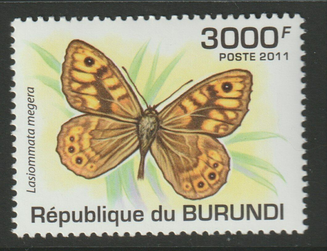 Burundi 2011 #887-90 Butterflies (Set of 4) - MNH - Fresh Stock Dated December 2025
