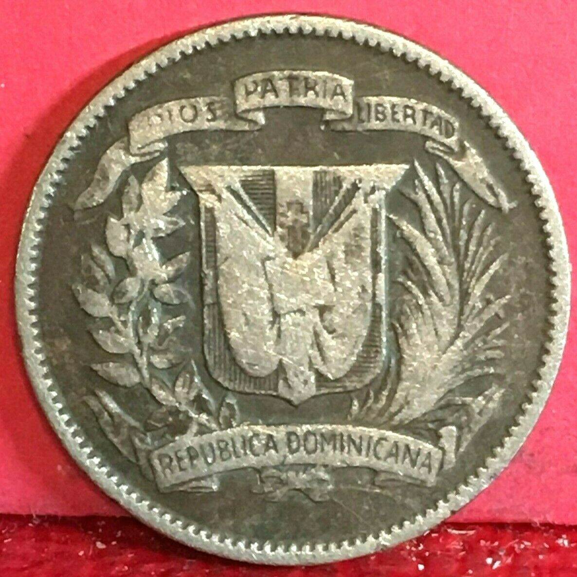 1951 REPUBLICA DOMINICANA COPPER-NICKEL 5 CENTAVOS KM# 18 - Fresh Stock Dated December 2025