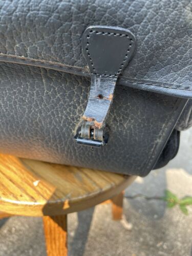 VERY RARE 50’s vintage BROOKS of England Mossbrook Saddle Bag + Bracket L’eroica - Fresh Stock Dated December 2025