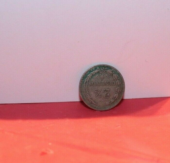 1888 A Dominican Republic 2 1/2 centavos Lg. Date KM-7.3 Coin - Fresh Stock Dated February 2026