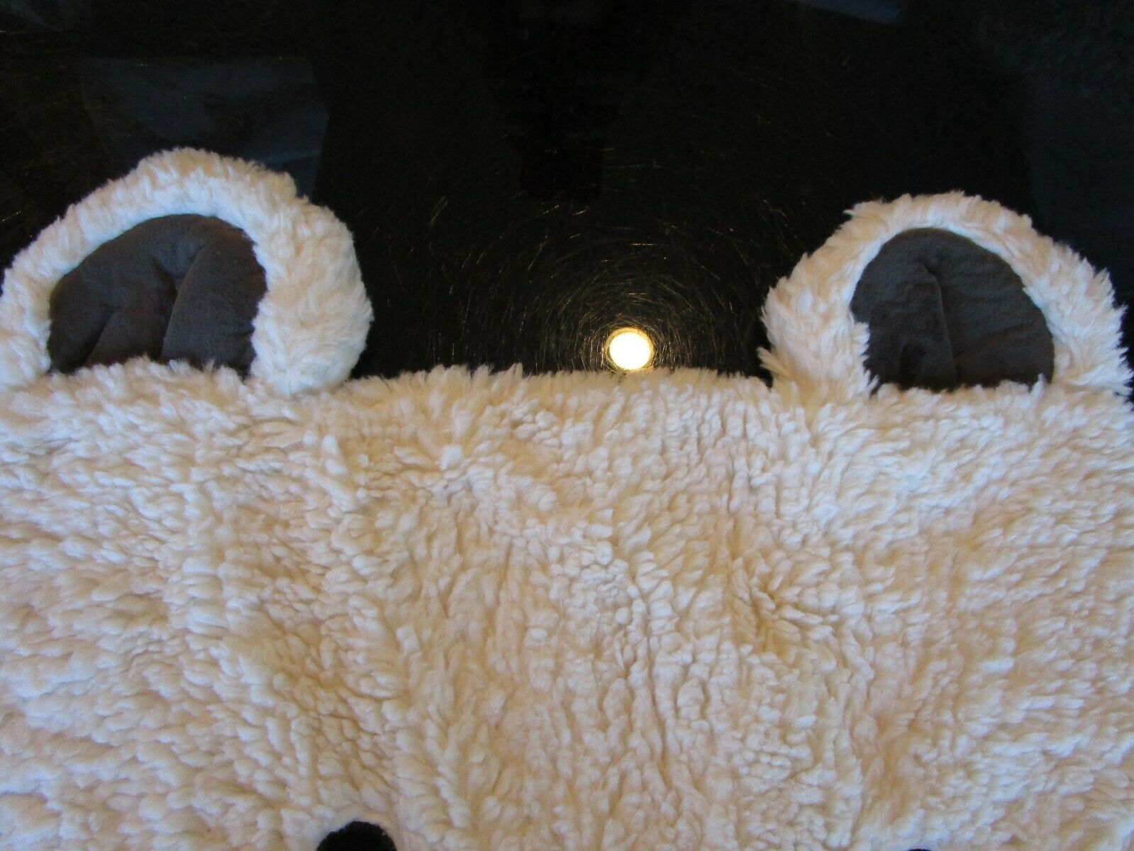 Pottery Barn Kids Sherpa Bear pillow cover 20