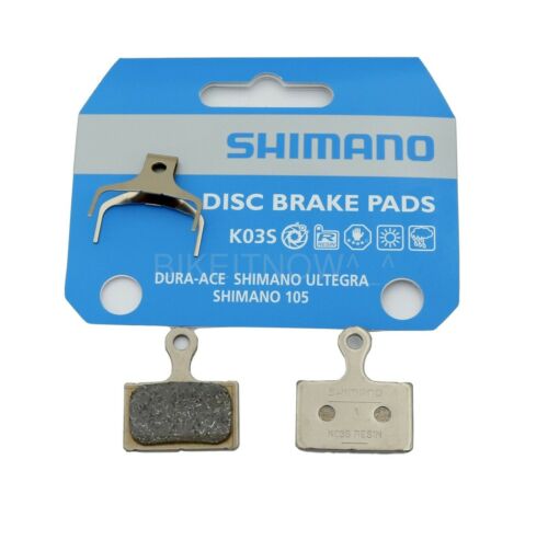 SHIMANO K03S Road Bike Resin Disc Brake Pads for BR- R9170/RS805/RS505 As K02S - Fresh Stock Dated December 2025