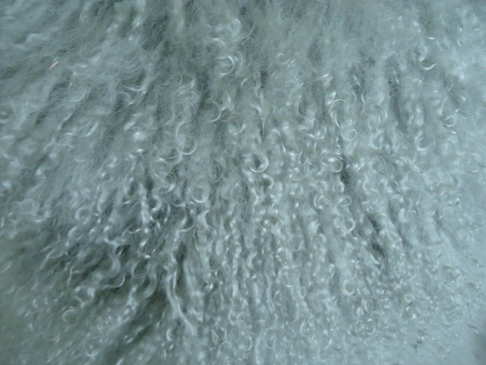 West Elm Mongolian Lamb Pillow and Insert 16 x 16 Grey NWOT - Fresh Stock Dated December 2025