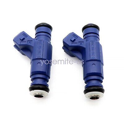 2x Fuel Injector 0280156208 1202863 For Polaris RZR Sportsman Ranger EFI 700 800 - Fresh Stock Dated February 2026