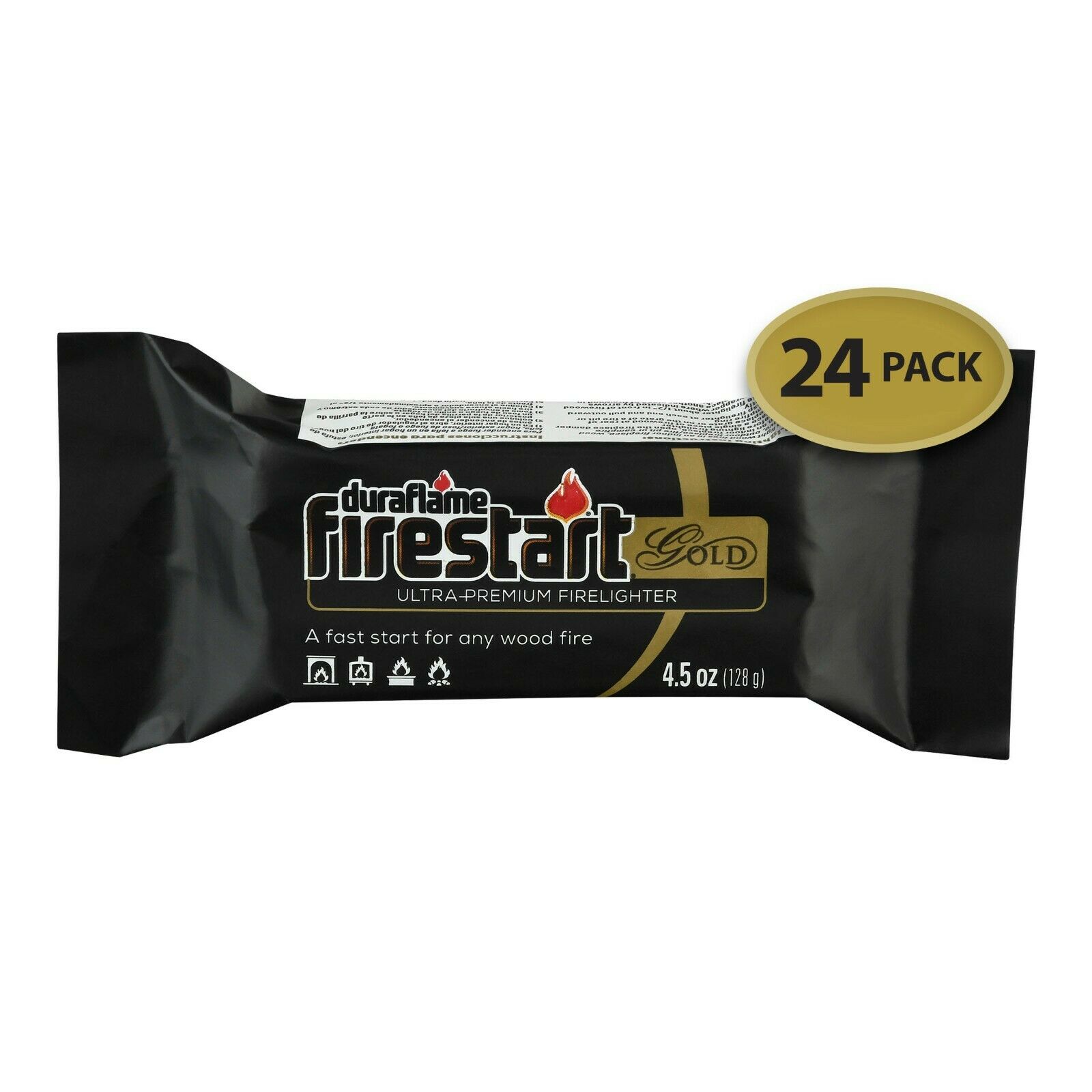 Duraflame Firestart Gold Ultra Premium Fire Starters 24-Pk - Fresh Stock Dated December 2025