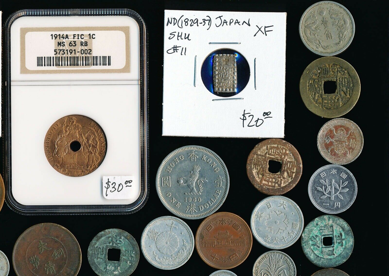 77 OLD ASIA COINS (CHINA JAPAN VIETNAM +MORE) YOU ID>COLLECTIBLES > NO RESERVE - Fresh Stock Dated February 2026