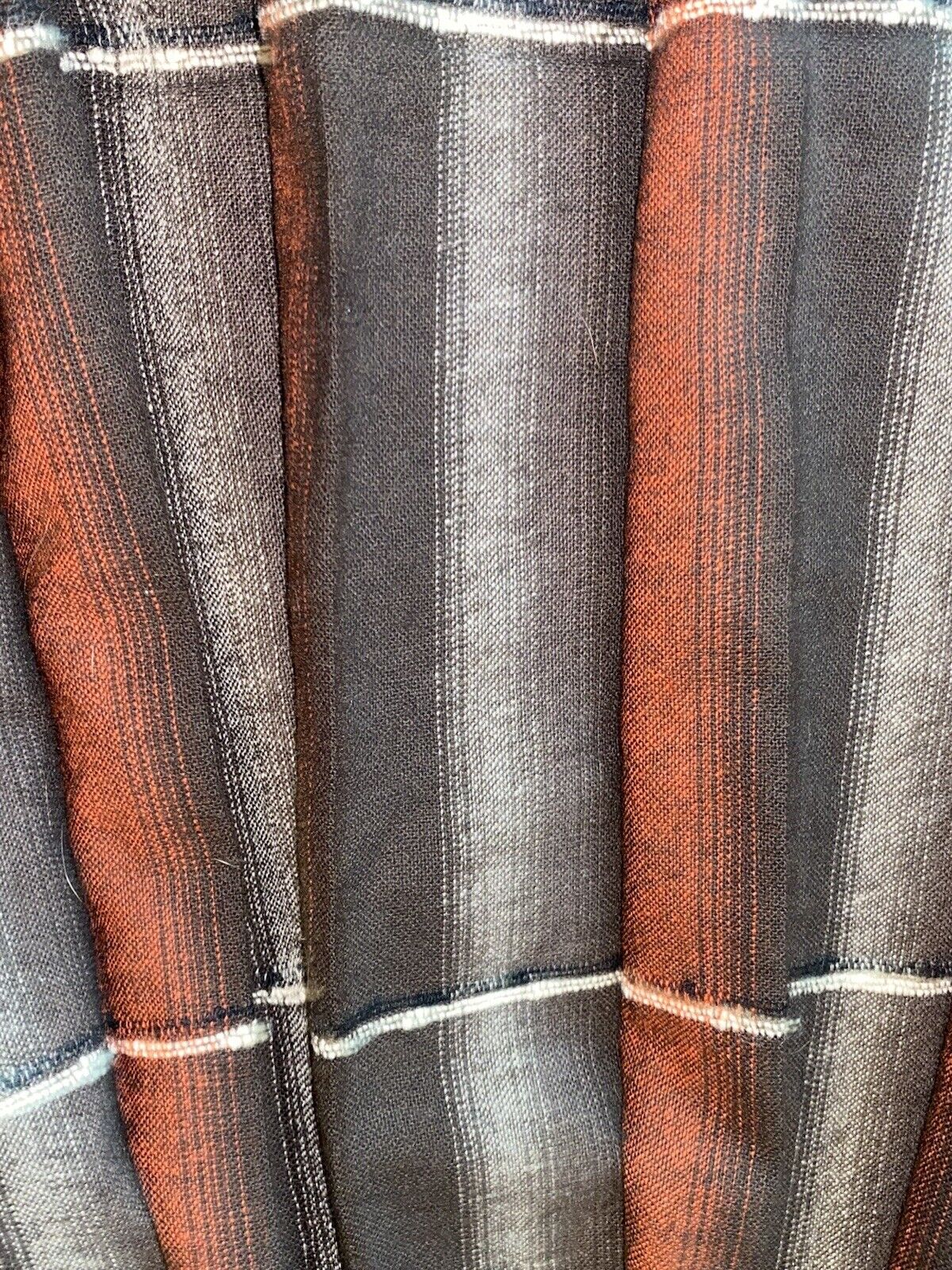 Vintage Pendleton Turnabout Reversible Circle Skirt S/M Brown Red Pleated Wool - Fresh Stock Dated March 2026