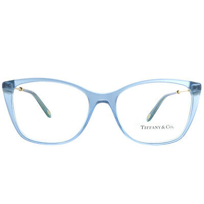 New Tiffany & Co. TF 2160B 8244 Rose Plastic Square Eyeglasses 54mm - Fresh Stock Dated December 2025