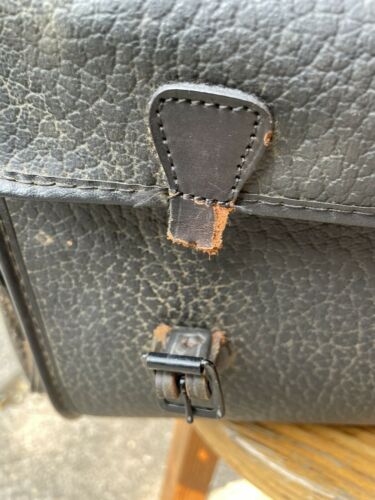 VERY RARE 50’s vintage BROOKS of England Mossbrook Saddle Bag + Bracket L’eroica - Fresh Stock Dated December 2025