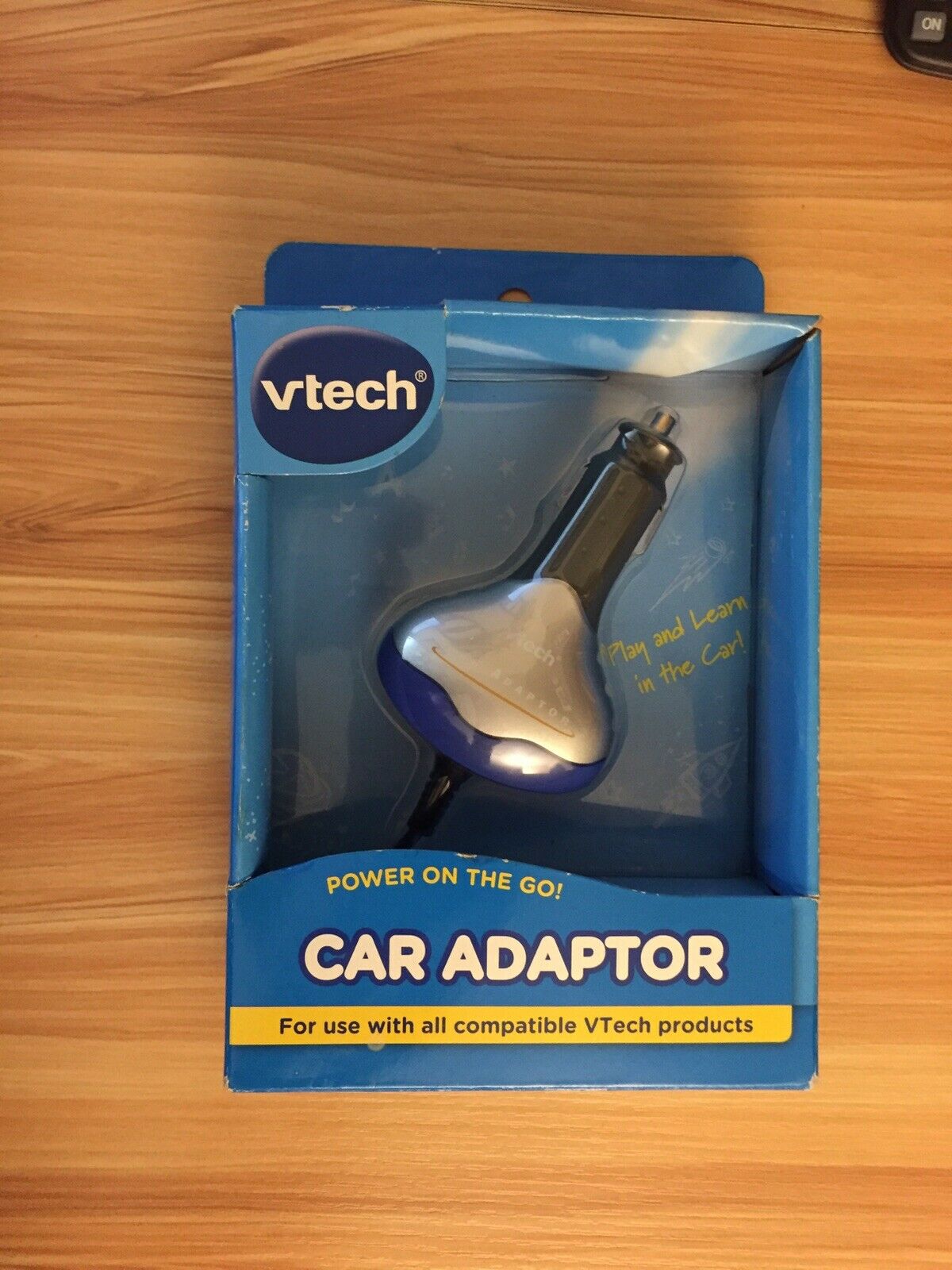 VTech Car Adaptor- Model: 80-091310- New With Open Box. See Photos. - Fresh Stock Dated February 2026