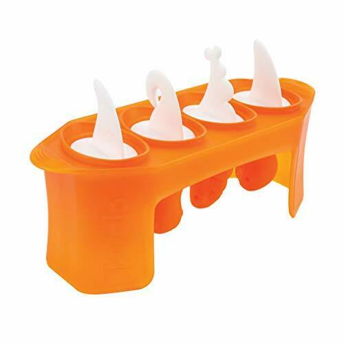Tovolo Dino Ice Pop Molds, Flexible Silicone, Easily-Removable, Dishwasher Safe, - Fresh Stock Dated February 2026