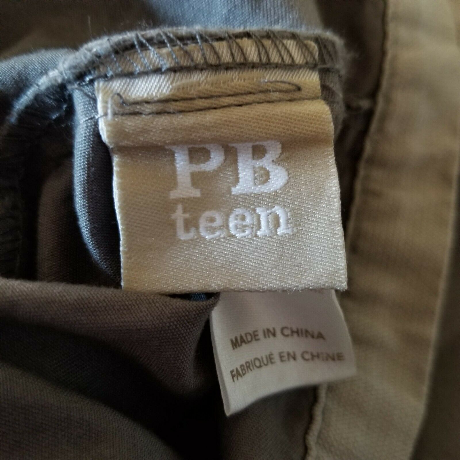 Pottery Barn Teen Pillowcase Chicago Blackhawks Patch NHL Taupe Standard Sham - Fresh Stock Dated December 2025