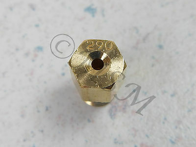 YAMAHA ATV NEW K&L MIKUNI CARBURETOR 4/042 LARGE HEX MAIN JET #290 18-4439 - Fresh Stock Dated February 2026