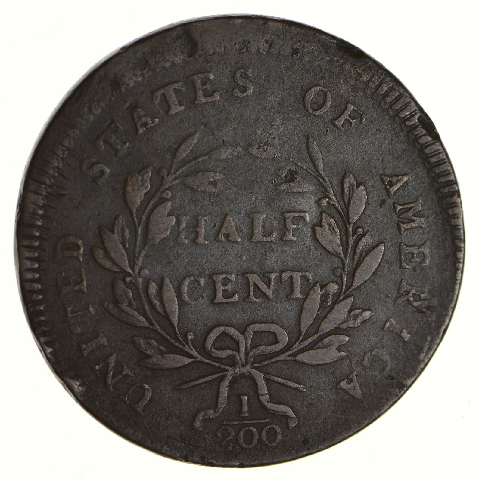 1797 Liberty Cap Half Cent - Circulated *6842 - Fresh Stock Dated February 2026