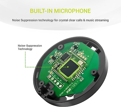 Kinivo BTC480 Hands-Free Car Kit (For Cars With 3.5mm Aux Input, Magnetic Mount - Fresh Stock Dated December 2025
