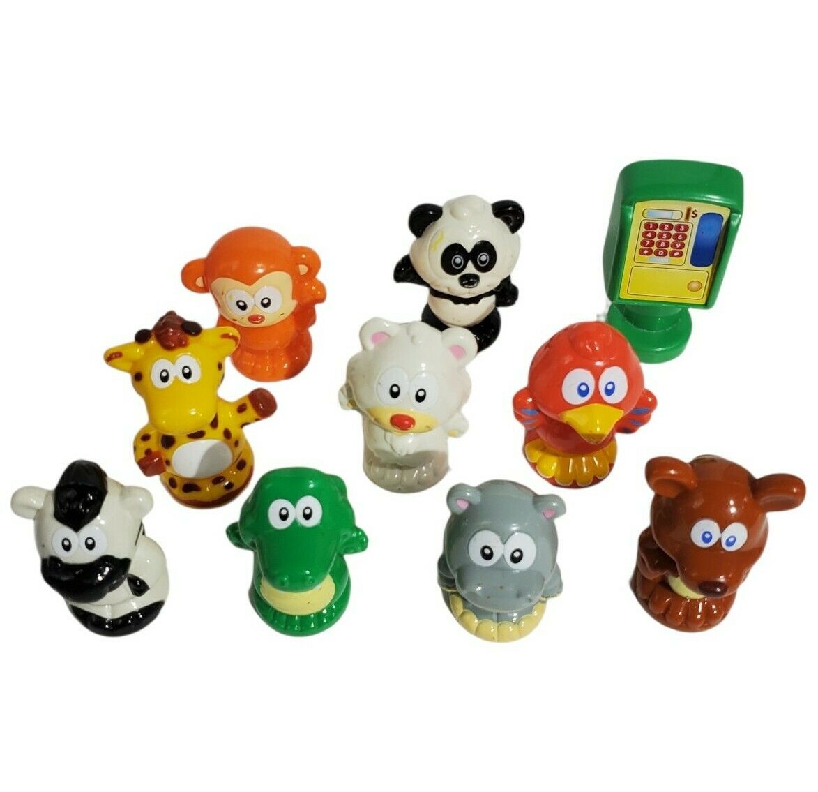 VTech Smartville Zoo Jungle Replacement Animals Lot of 10 - Fresh Stock Dated February 2026