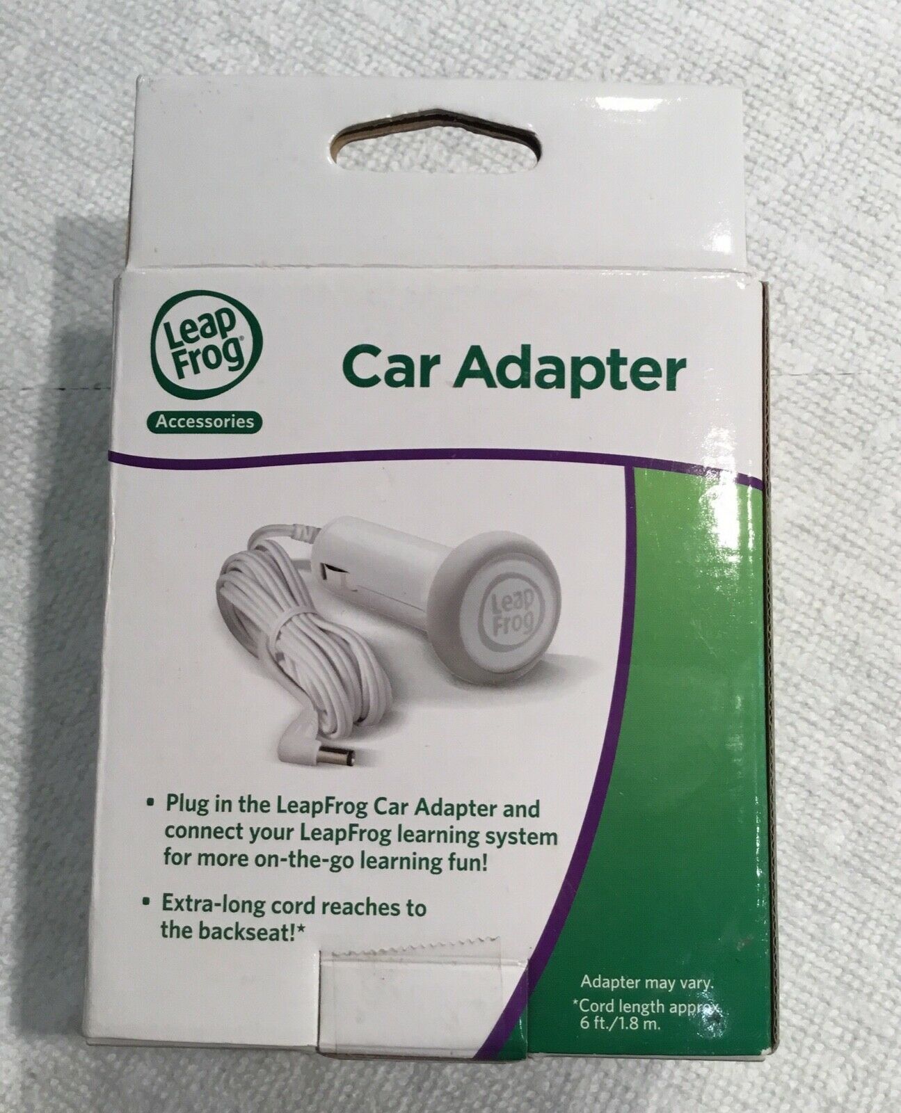 Leap Frog Car Adapter LeapPad2 LeapPad LeapsterGS Explorer 690-11291 540-13205-A - Fresh Stock Dated February 2026