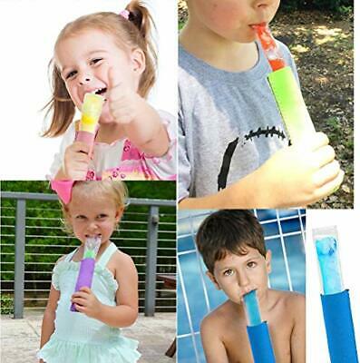 Ice Pop Sleeves10 Pack Popsicle Holders Bags Ice Pop Neoprene Insulator Sleev... - Fresh Stock Dated February 2026