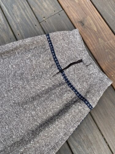 Rare Vintage Koos Van Den Akkar Wool Patchwork Applique Skirt Women's Size 8 - Fresh Stock Dated February 2026