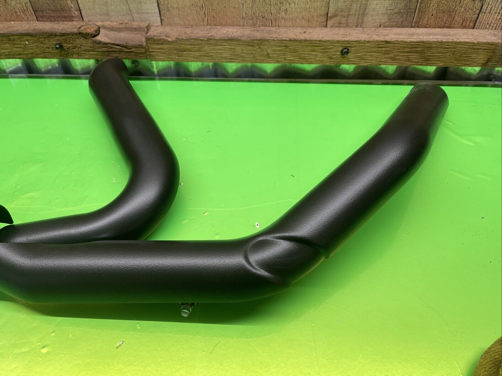 17-24 HARLEY TOURING M8 ELECTR ROAD STREET GLIDE BLACK EXHAUST HEAT SHIELDS HDP3 - Fresh Stock Dated February 2026