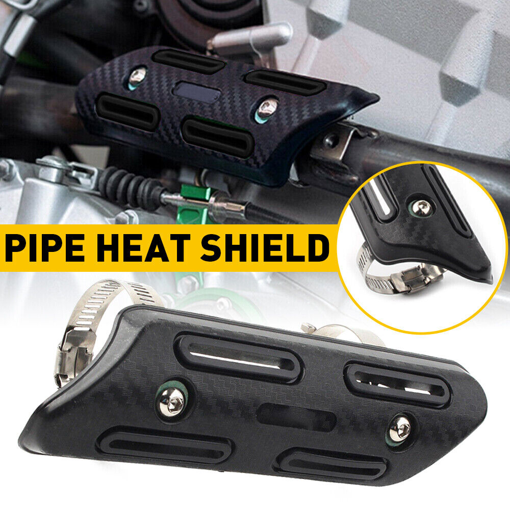 Exhaust Pipe Heat Shield Guard Heel For 2003-2019 Honda CRF230F CRF125F CRF250F - Fresh Stock Dated February 2026
