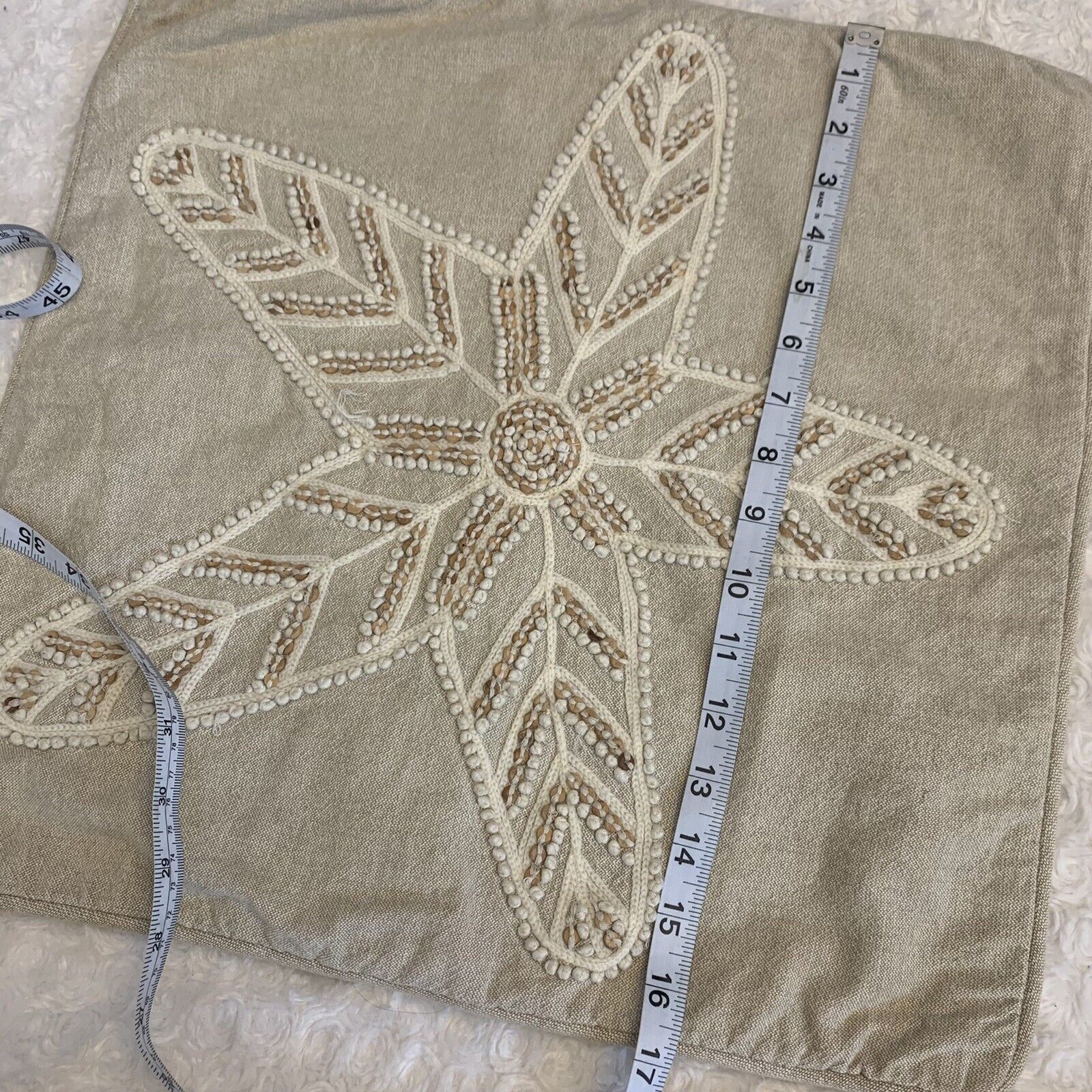 Pottery Barn star pillow cover flaws (see photos) L4 - Fresh Stock Dated February 2026