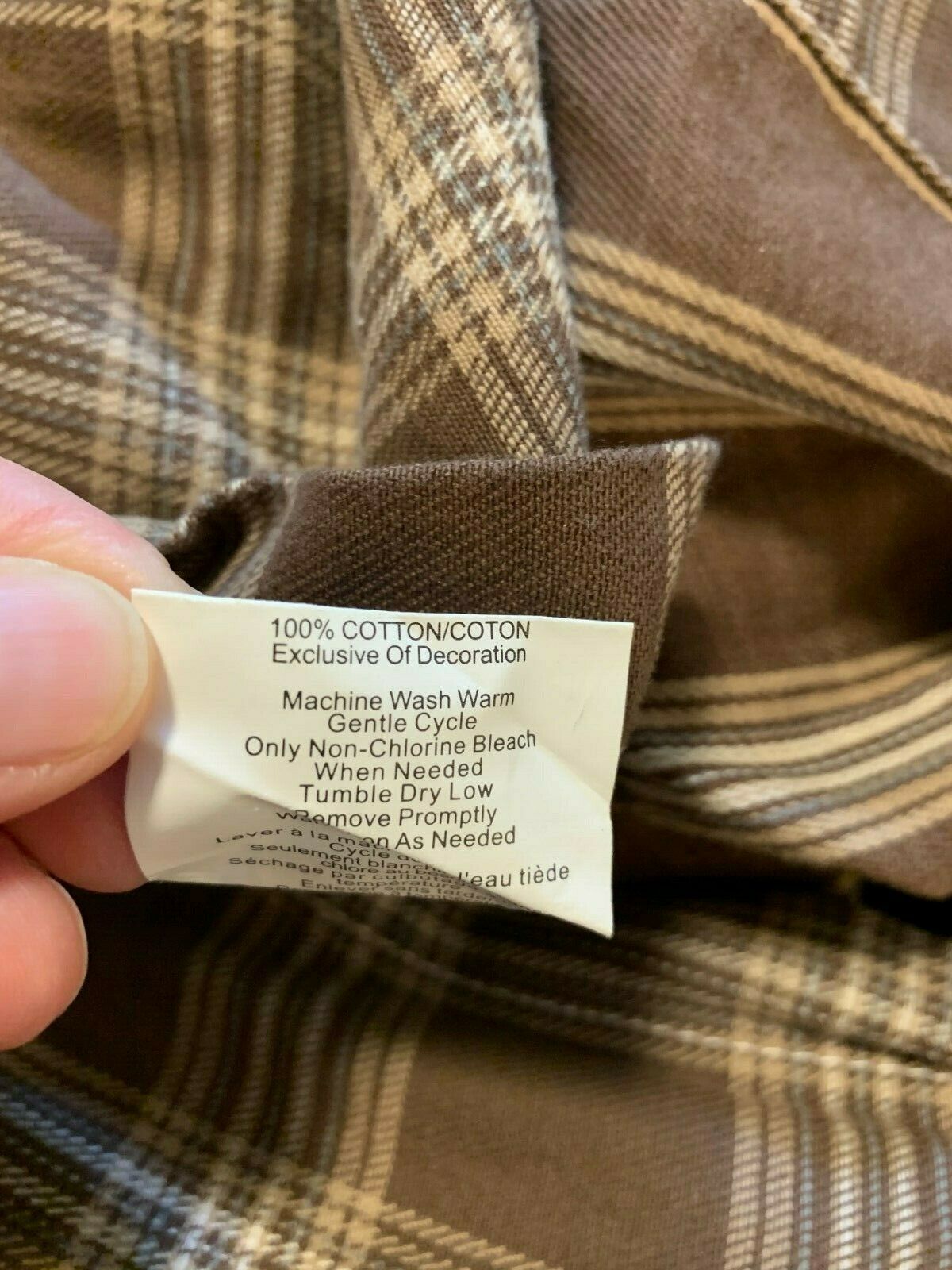 POTTERY BARN TEEN SET OF 2 STD PLAID SHAMS - Fresh Stock Dated February 2026