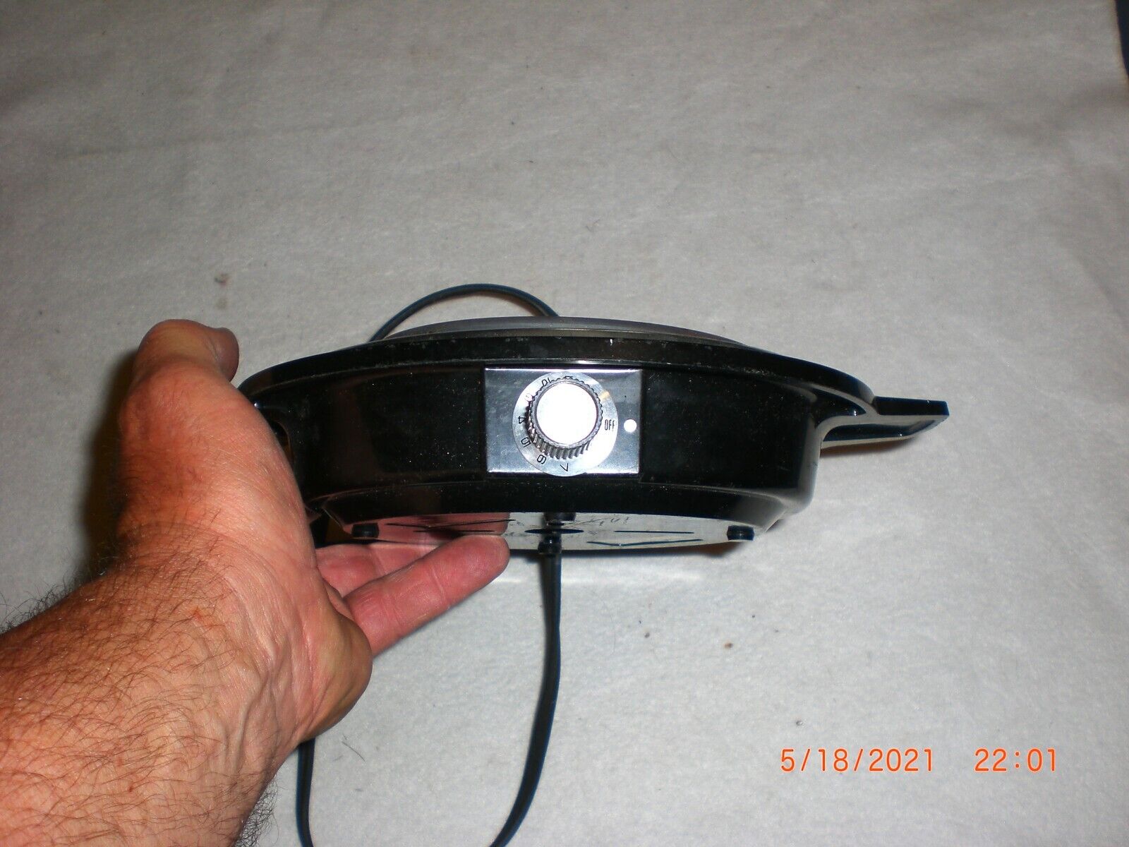 Vintage Hamilton Beach Fifth Burner 812 Portable Burner Works TESTED - Fresh Stock Dated February 2026