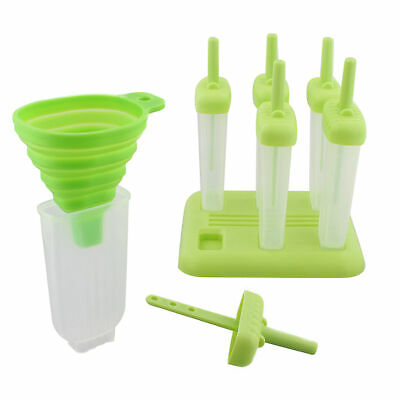7Penn Ice Pop Molds Popsicle Holder Set - 6 Pc Popsicle Molds, Sticks, and Tray - Fresh Stock Dated December 2025