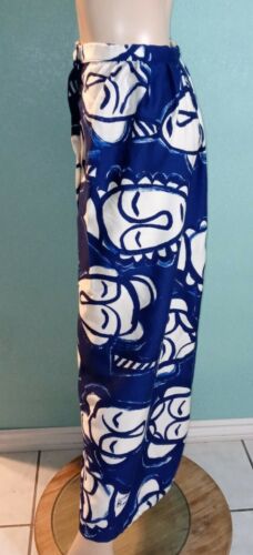 Vintage Greencastle Women's Wrap Skirt Blue White Sz S/M??? No Tags 