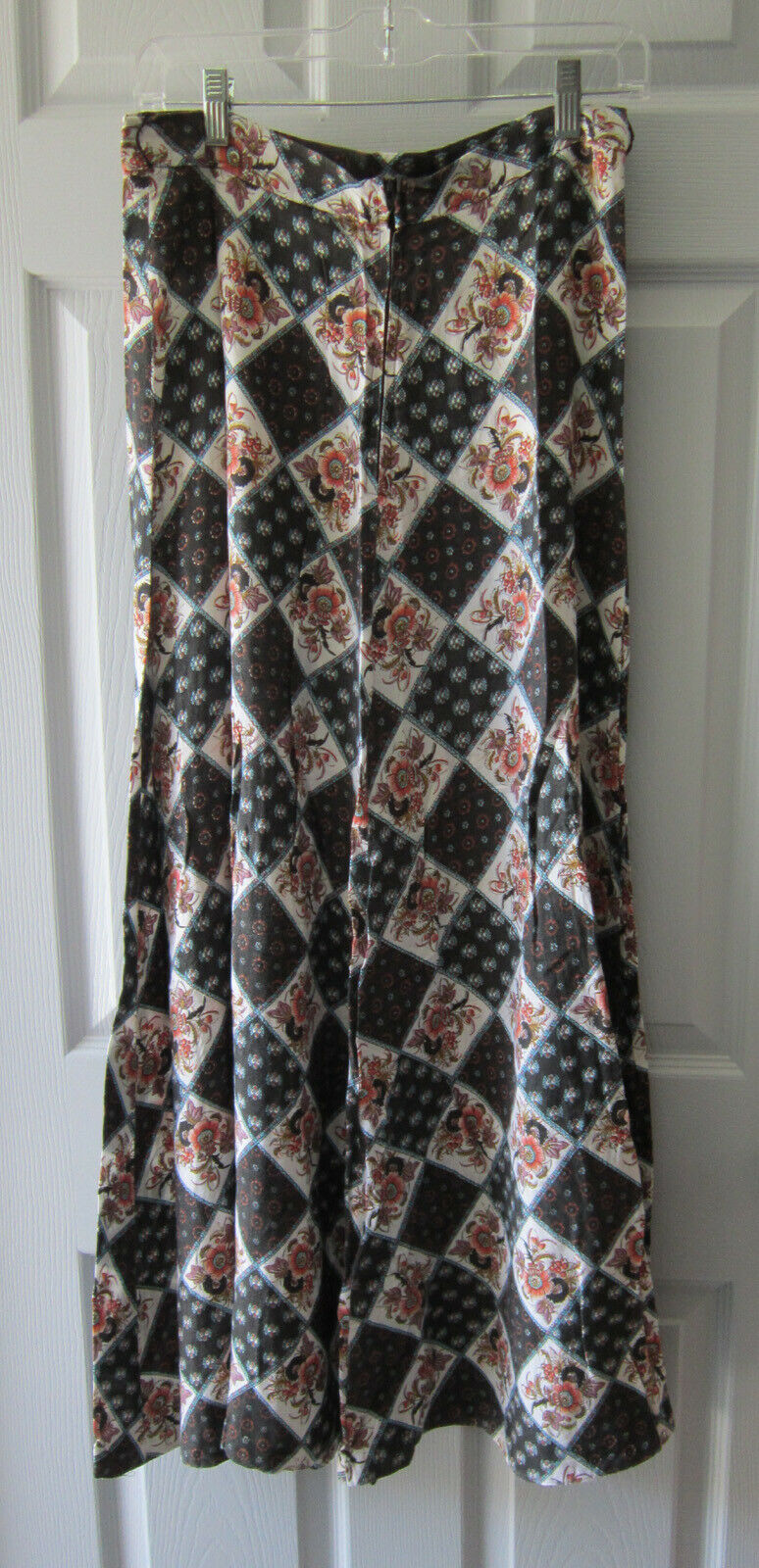 Vintage Century of Boston Black Floral Maxi Skirt  Size S - Fresh Stock Dated February 2026